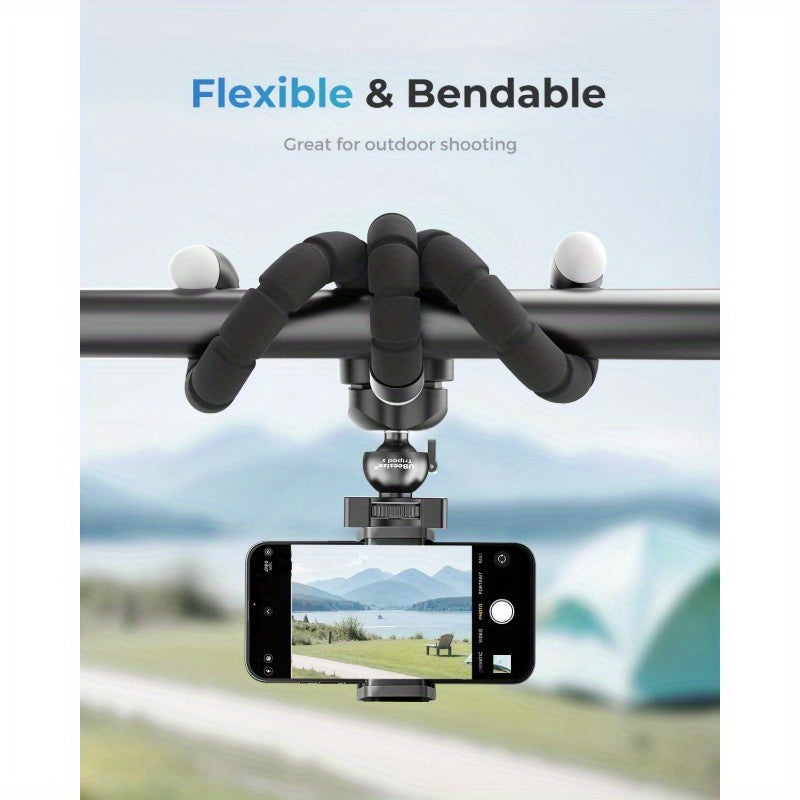 UBeesize Phone Tripod Pro S Premium Flexible Phone Tripod with Wireless Remote Mini Tripod Stand